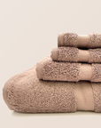 Premium Cotton Towels - Dark Rose