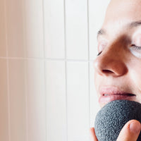 Charcoal Konjac Sponge – For Oily & Acne-Prone Skin