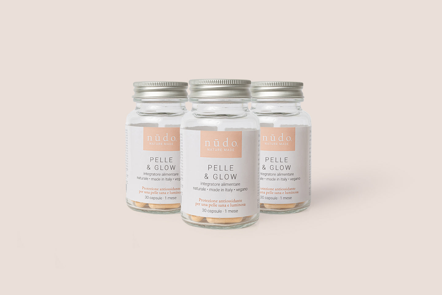 Pelle &amp; Glow – Integratore alimentare vegano per una pelle sana e luminosa