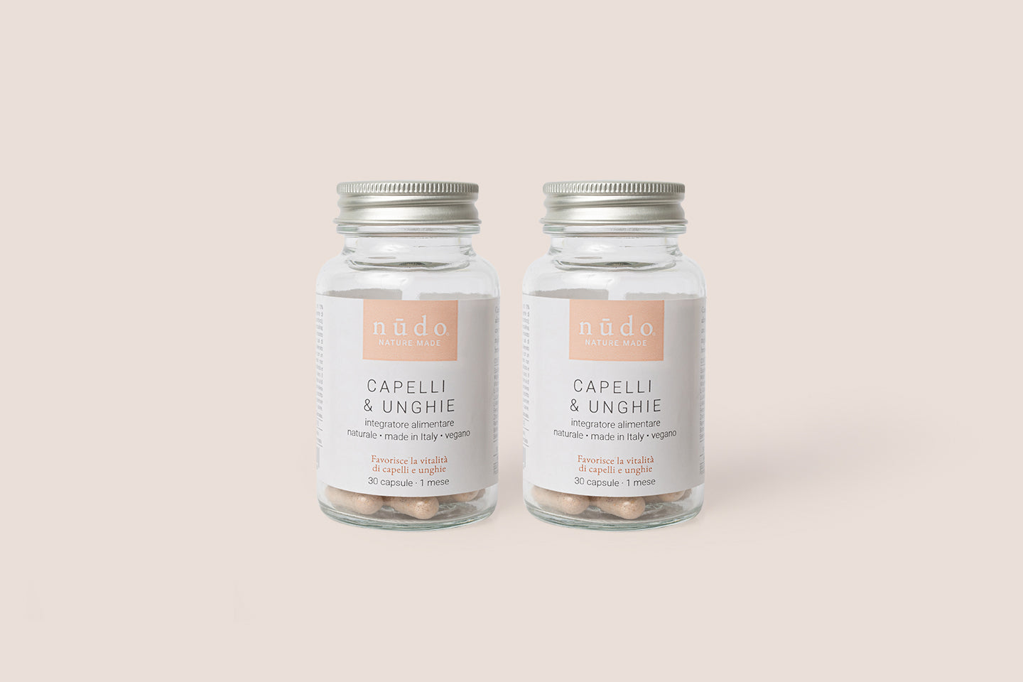 Capelli &amp; Unghie – Integratore alimentare vegano per la vitalità di capelli e unghie