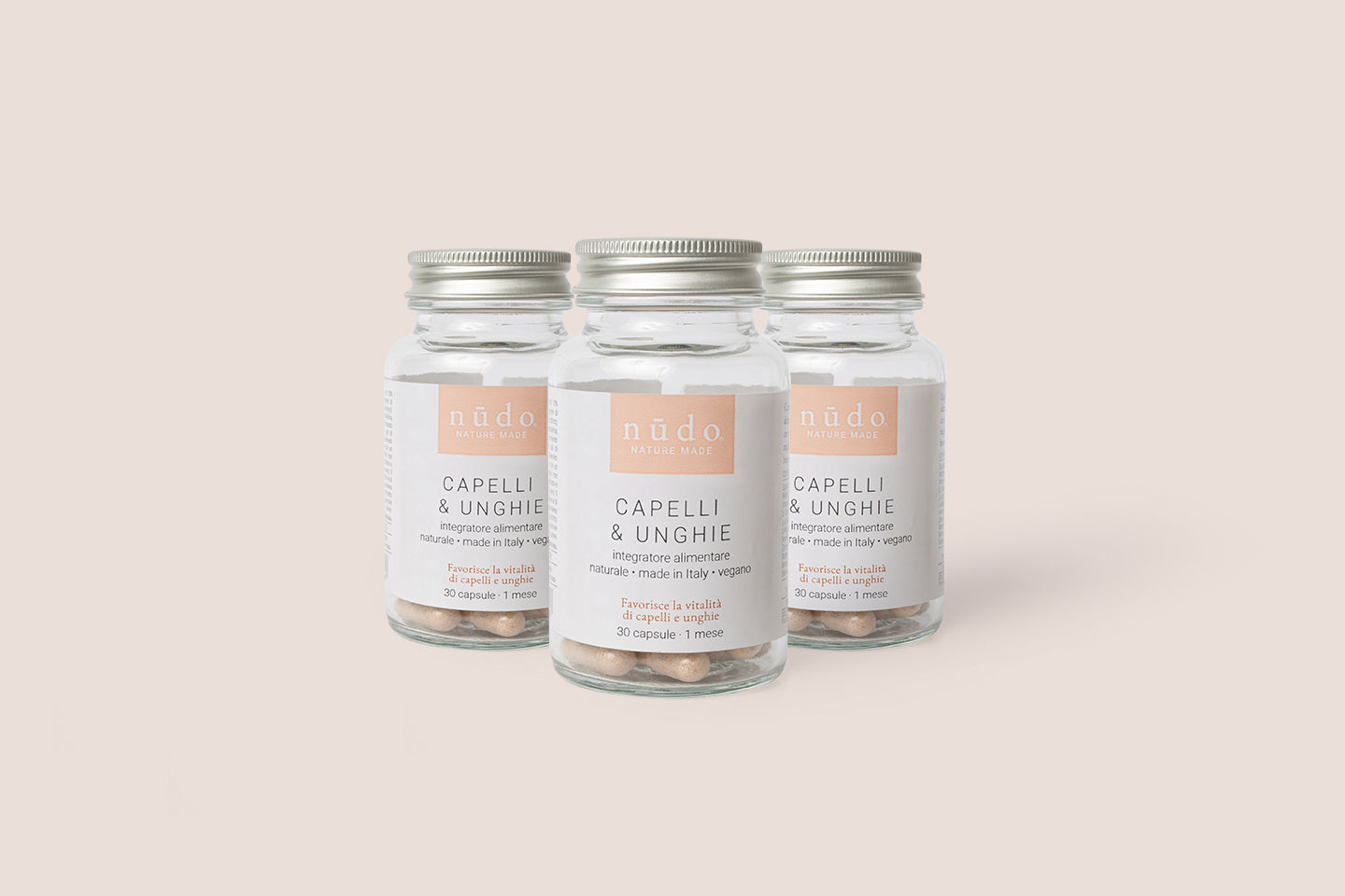 Capelli &amp; Unghie – Integratore alimentare vegano per la vitalità di capelli e unghie