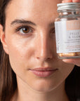Pelle & Glow – Integratore alimentare vegano per una pelle sana e luminosa