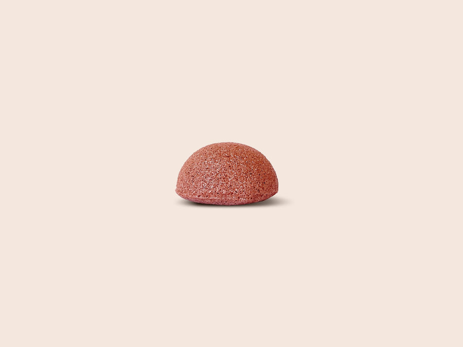 Konjac Sponge - Red Clay - For Sensitive Skin
