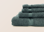 Premium Cotton Towels - Pine Green